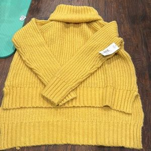 Knitted vintage turtleneck